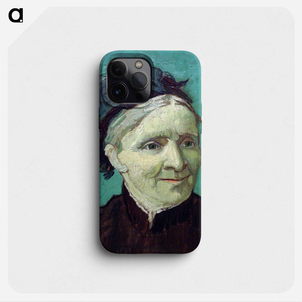 Portrait of the Artist's Mother - Vincent van Gogh Phone Case.