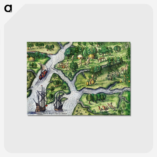 2-39_Antique-Maps_postcard