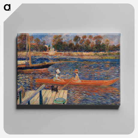 アートパネル-The Seine at Argenteuil
 - バーンズ・コレクション Canvas.