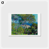 アートポストカード-Bordighera - クロード モネ Postcard.