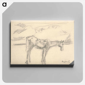 アートパネル-Lonely Horse
 - シプリアン マジェルニク Canvas.