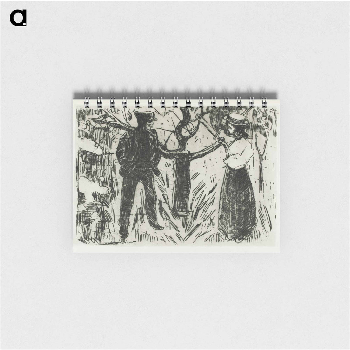 Adam and Eve - エドヴァルド ムンク Memo.