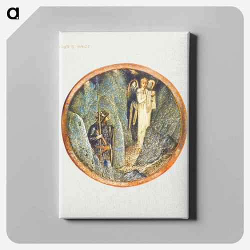 Honour's Prize from The Flower Book - エドワード バーン ジョーンズ Canvas.