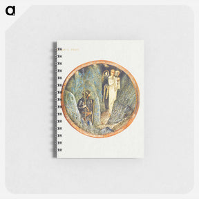 アートメモ帳-Honour's Prize from The Flower Book - エドワード バーン ジョーンズ Memo.