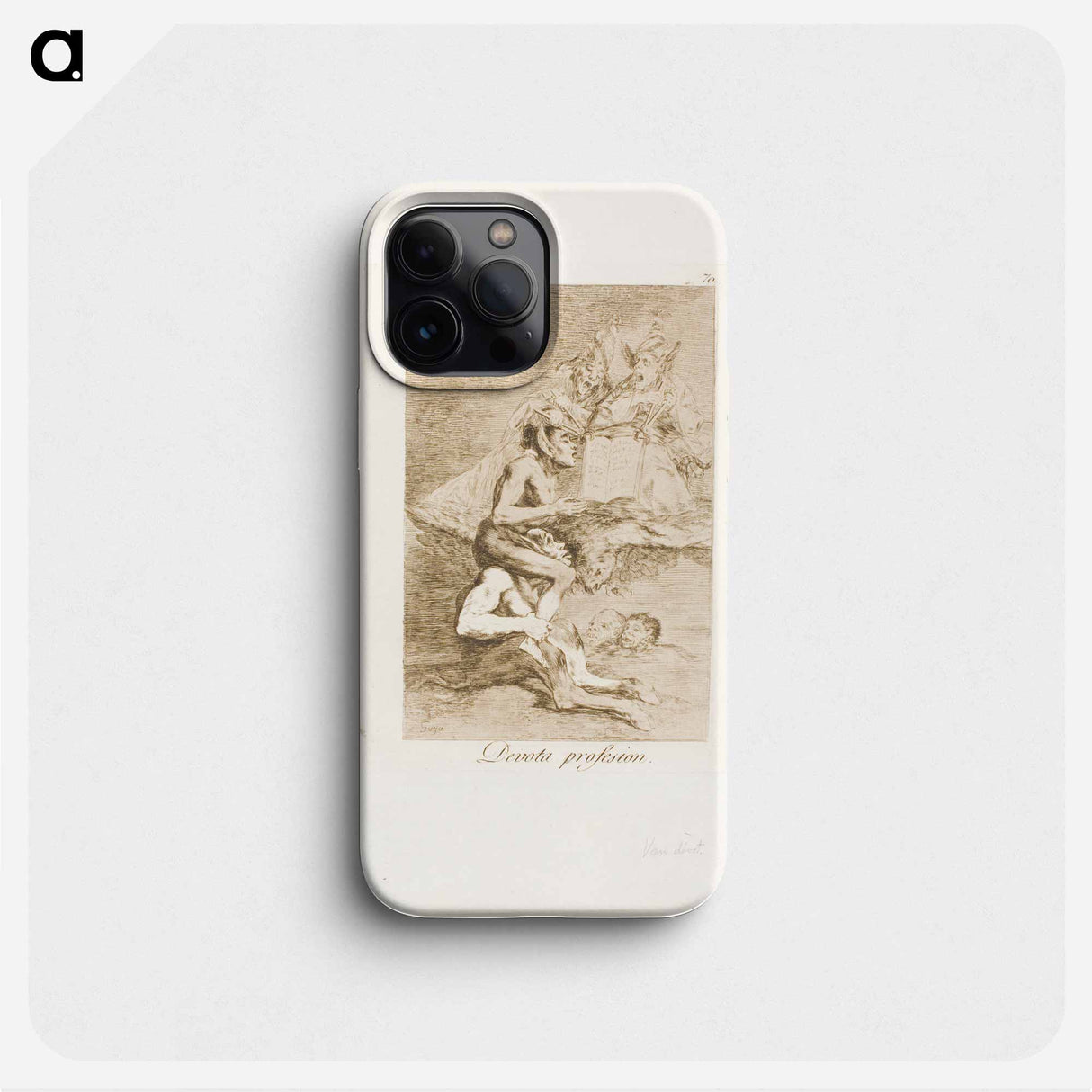 Devout profession - Francisco de Goya Phone Case.