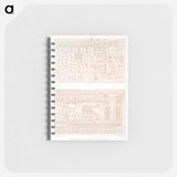 アートメモ帳-Tell el-Amarna Buildings Plan
 - エジプト美術史 Memo.