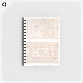 アートメモ帳-Tell el-Amarna Buildings Plan
 - エジプト美術史 Memo.