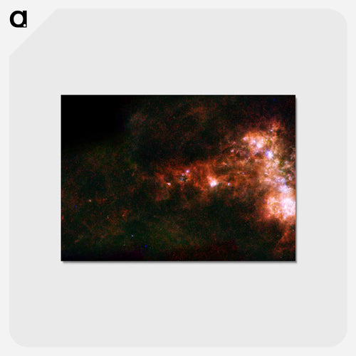 Small Magellanic Cloud Dust
 - ハッブル画像 Postcard.