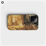 Ruined Cellar—Arras - ジョン シンガー サージェント Phone Case.