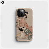 Ōkarakuri - 喜多川 歌麿 Phone Case.