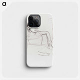 Mimi as a Brunette - メアリー カサット Phone Case.