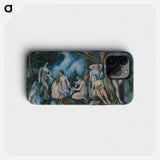 The Large Bathers - Paul Cezanne Phone Case.