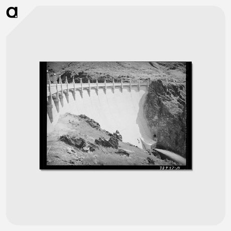 アートポストカード-Owyhee Dam
 - ラッセル リー Postcard.