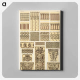 アートパネル-Nineteenth-Century Ornament
 - 装飾の文法 Canvas.