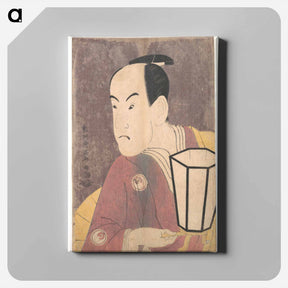 アートパネル-Bandō Hikosaburō III as Sagisaka Sanai in the Play "Koinyōbō Somewake Tazuna" - 東洲斎 写楽 Canvas.