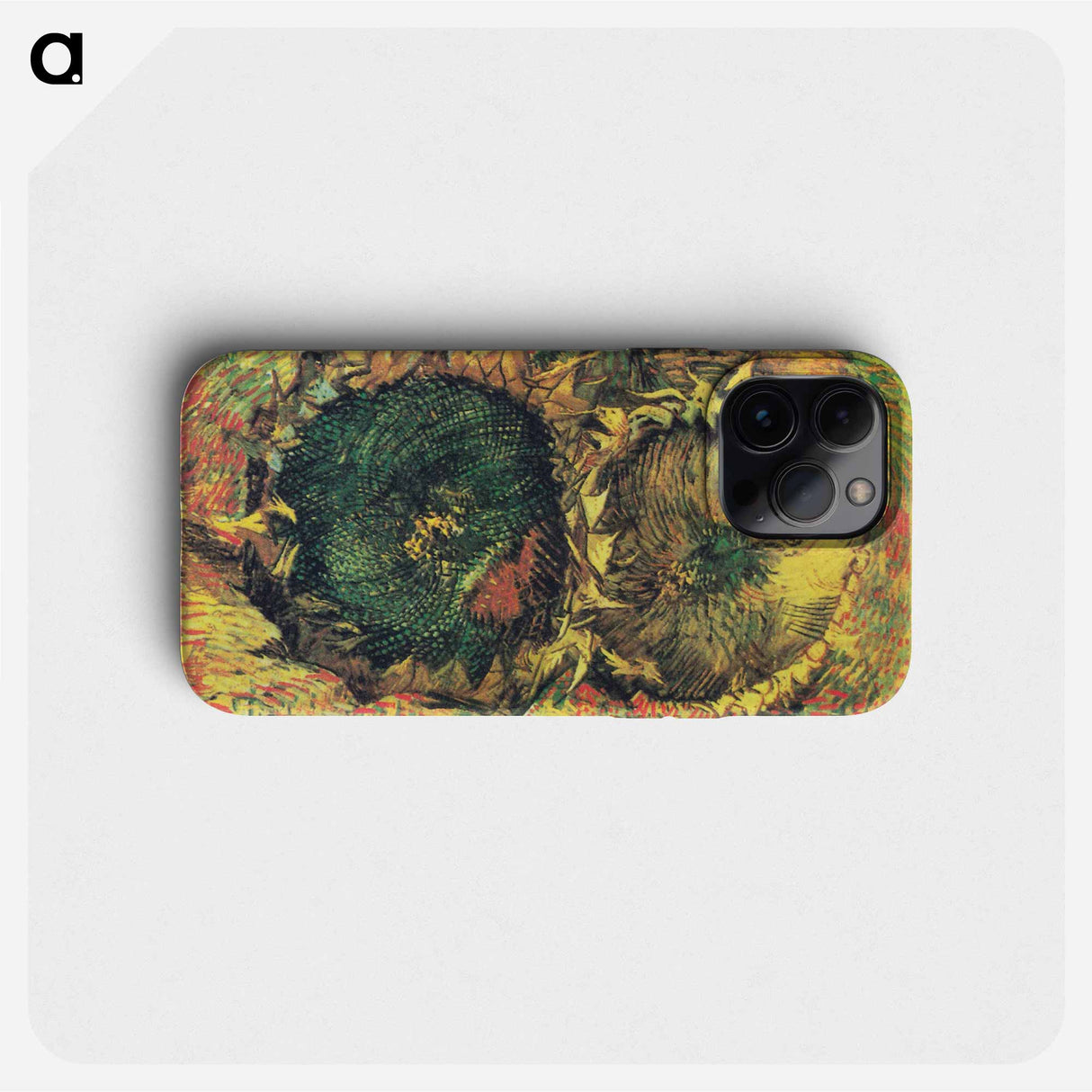 Two Cut Sunflowers - フィンセント ファン ゴッホ Phone Case.