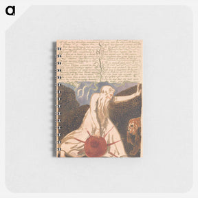アートメモ帳-The First Book of Urizen, Plate 20 - ウィリアム ブレイク Memo.