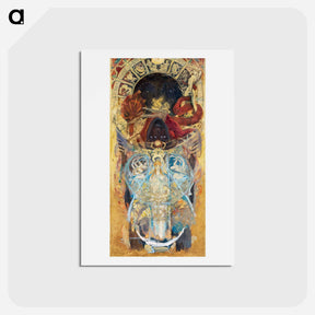 アートポストカード-Study for the Boston Public Library Murals: Design for an Archway
 - イェール大学アートギャラリー Postcard.