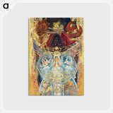 アートポストカード-Study for the Boston Public Library Murals: Design for an Archway
 - イェール大学アートギャラリー Postcard.