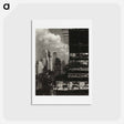 アートポストカード-From My Window at An American Place, North - アルフレッド スティーグリッツ Postcard.