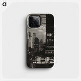 From My Window at An American Place, North - アルフレッド スティーグリッツ Phone Case.