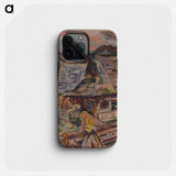 Morning - アーノルド ピーター ワイズ クビンチャン Phone Case.