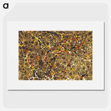 アートポスター-Abstract Pattern Remixed
 - 大英図書館 Poster.