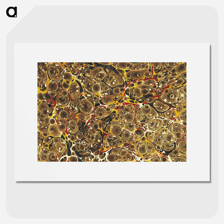 アートポスター-Abstract Pattern Remixed
 - 大英図書館 Poster.