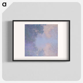 アートポスター-Branch of the Seine near Giverny (Mist) - クロード モネ Poster.