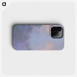 Branch of the Seine near Giverny (Mist) - クロード モネ Phone Case.