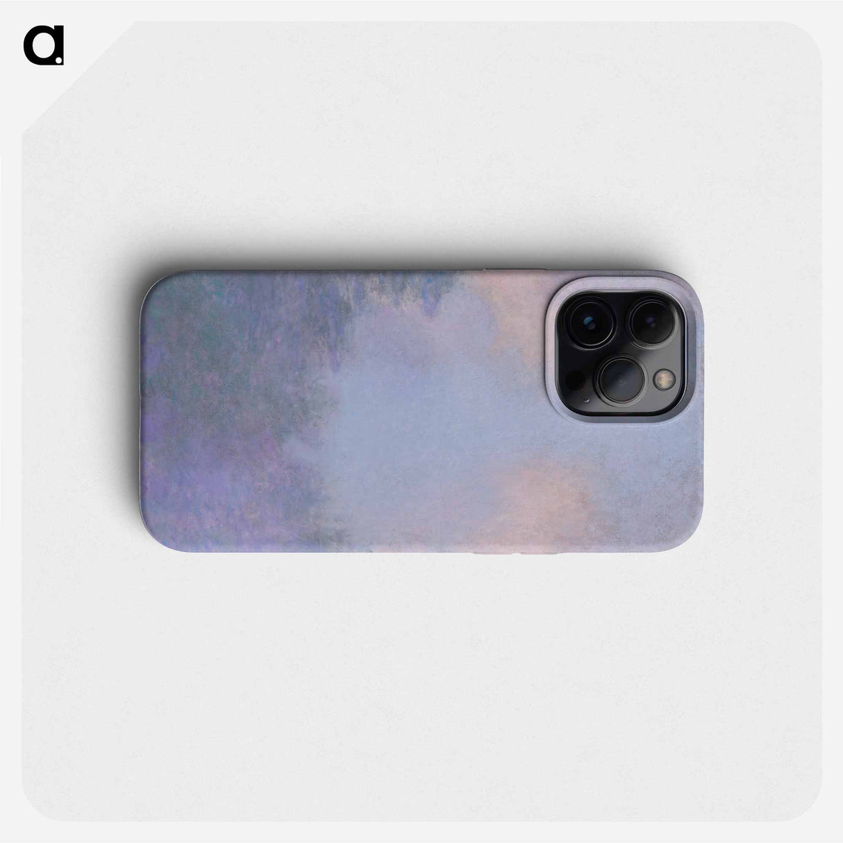 Branch of the Seine near Giverny (Mist) - Claude Monet Phone Case.