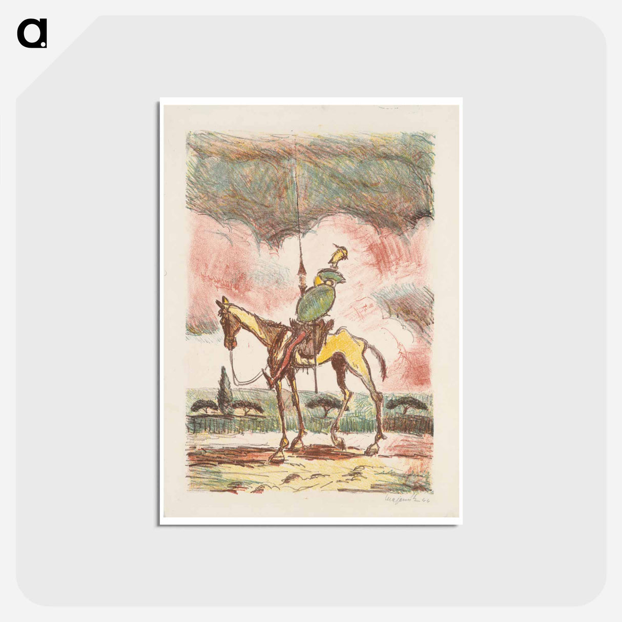 アートポストカード-Don Quixote
 - シプリアン マジェルニク Postcard.