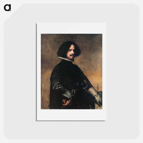 アートポストカード-Self-portrait - ディエゴ ベラスケス Postcard.