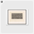 アートポストカード-Woman with Basket and Jar
 - エドワード マイブリッジ Postcard.