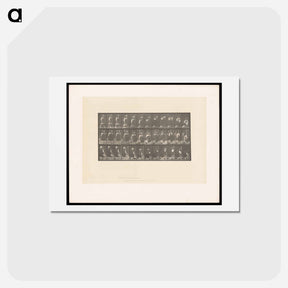 アートポストカード-Woman with Basket and Jar
 - エドワード マイブリッジ Postcard.