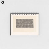 アートメモ帳-Woman with Basket and Jar
 - エドワード マイブリッジ Memo.