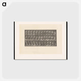 アートポストカード-Woman with Basket and Jar
 - エドワード マイブリッジ Postcard.