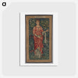 アートポストカード-Pomona, Pomona (from Flora and Pomona) - エドワード バーン ジョーンズ Postcard.
