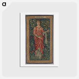 アートポストカード-Pomona, Pomona (from Flora and Pomona) - エドワード バーン ジョーンズ Postcard.