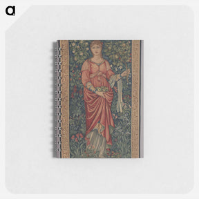 アートメモ帳-Pomona, Pomona (from Flora and Pomona) - エドワード バーン ジョーンズ Memo.