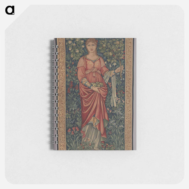 アートメモ帳-Pomona, Pomona (from Flora and Pomona) - エドワード バーン ジョーンズ Memo.