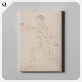 アートパネル-Human Figure, Lateral View
 - ジョージ スタッブス Canvas.