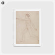 アートポストカード-Human Figure, Lateral View
 - ジョージ スタッブス Postcard.