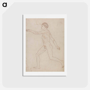アートポストカード-Human Figure, Lateral View
 - ジョージ スタッブス Postcard.