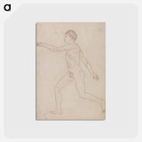 アートポストカード-Human Figure, Lateral View
 - ジョージ スタッブス Postcard.