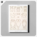 アートパネル-Offerings of Seti I and Ramses II
 - エジプト美術史 Canvas.