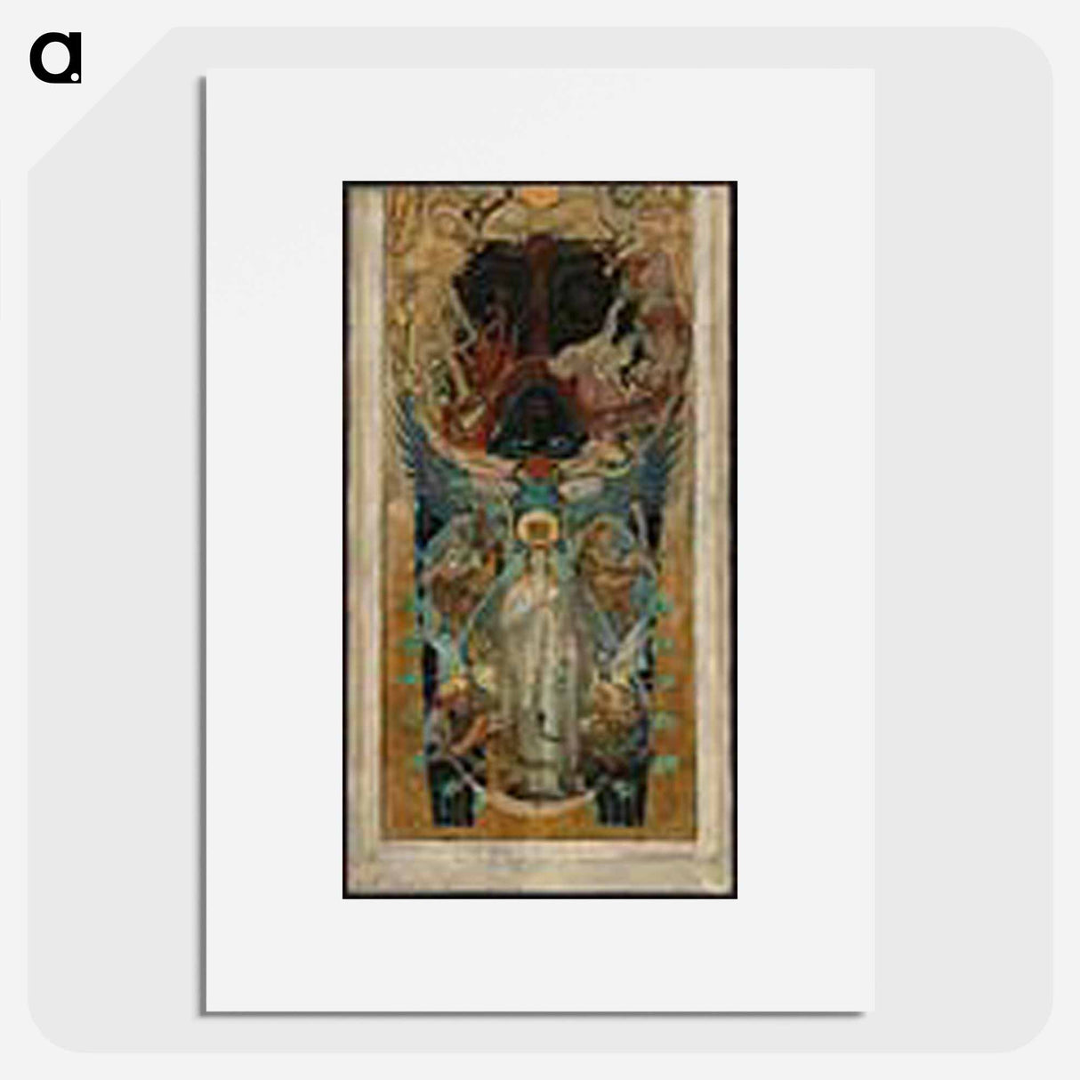 Study for Astarte and the Head of Neith - John Singer Sargent Poster.