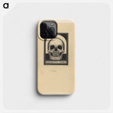 Menselijke schedel - ユリー デ フラーハ Phone Case.