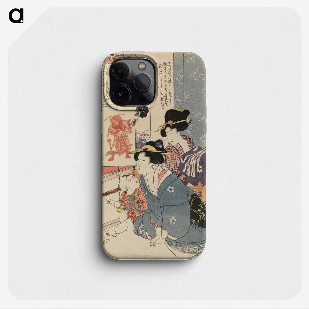 2-3_Kitagawa-Utamaro_phone