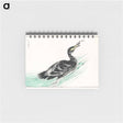 アートメモ帳-Temminck's Cormorant Illustration
 - 鳥類図鑑 Memo.